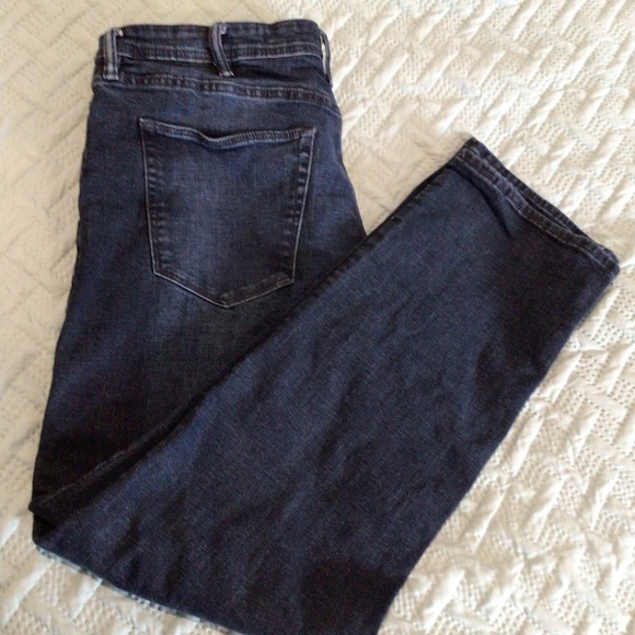 CHAPS Men’s Slim Straight 5 Pocket Denim Jeans Blue Size 38 X 32 - Picture 2 of 8